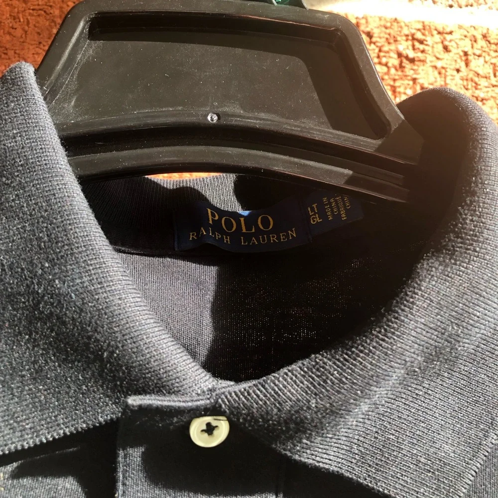 Ralph Lauren Men's Classic Black Polo Shirt - Picture 5 of 7
